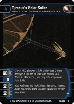 Tyranus's Solar Sailer