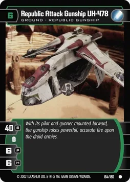 Republic Attack Gunship UH-478