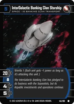 InterGalactic Banking Clan Starship