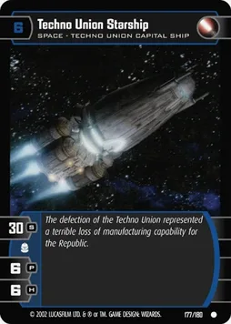 Techno Union Starship