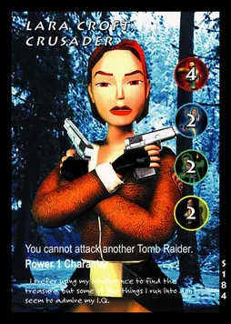 Lara Croft, Crusader