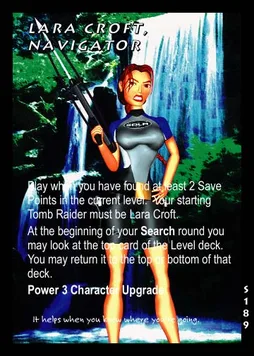 Lara Croft, Navigator
