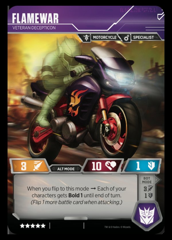 Flamewar, Veteran Decepticon