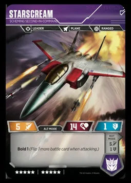Starscream, Scheming Second-in-Command
