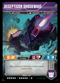Decepticon Shockwave, Cybertron Commander