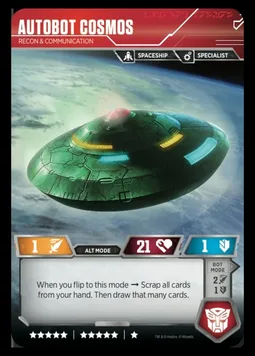 Autobot Cosmos, Recon & Communication