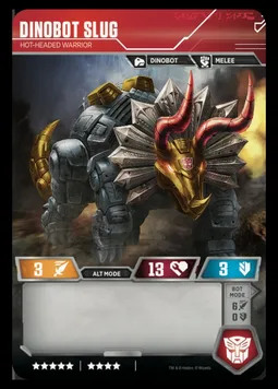 Dinobot Slug, Hot-Headed Warrior