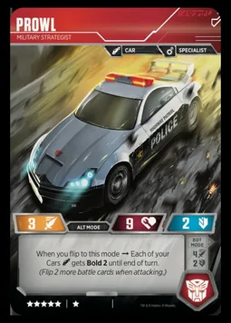 Prowl, Military Strategist