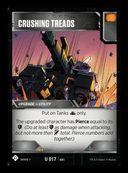 Crushing Treads