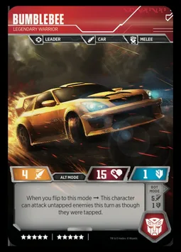 Bumblebee, Legendary Warrior