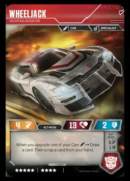 Wheeljack, Weapons Inventor