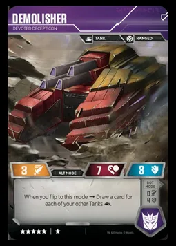 Demolisher, Devoted Decepticon