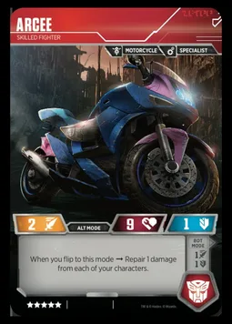 Arcee, Skilled Fighter
