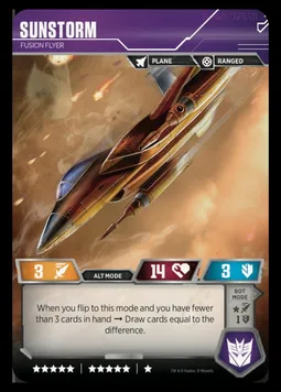 Sunstorm, Fusion Flyer