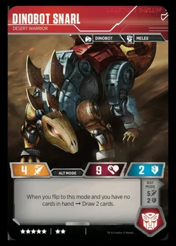 Dinobot Snarl, Desert Warrior