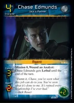 Chase Edmunds - Jack's Partner