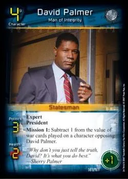 David Palmer - Man of Integrity