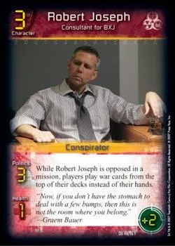 Robert Joseph - Consultant for BXJ