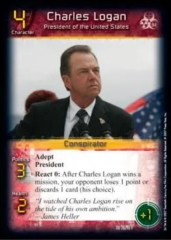 Charles Logan - President of the United States