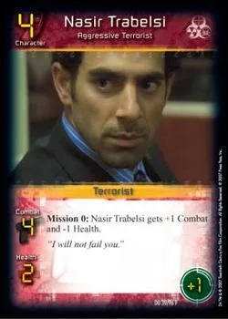 Nasir Trabelsi - Aggressive Terrorist