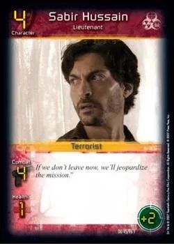 Sabir Hussain - Lieutenant