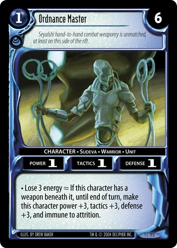 Ordnance Master