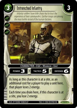 Entrenched Infantry