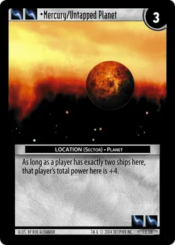 Mercury/Untapped Planet