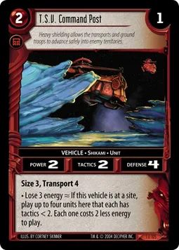 T.S.V. Command Post