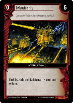 Defensive Fire
