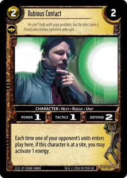 Dubious Contact