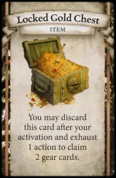 Locked Gold Chest
