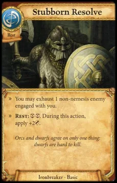 Stubborn Resolve