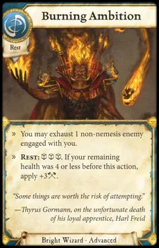 Burning Ambition