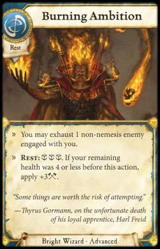 Burning Ambition