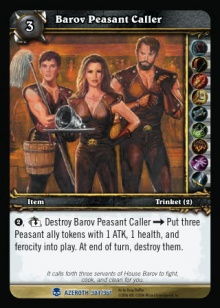 Barov Peasant Caller