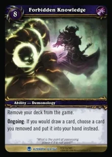 Forbidden Knowledge