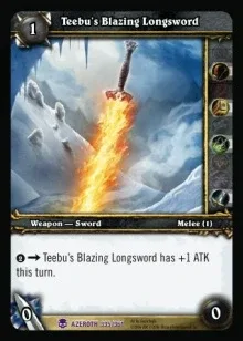 Teebu's Blazing Longsword