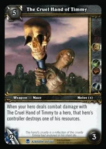 The Cruel Hand of Timmy