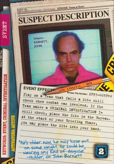 SUSPECT DESCRIPTION