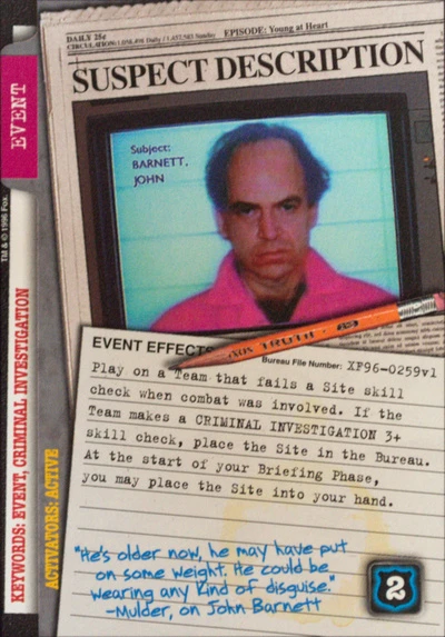 SUSPECT DESCRIPTION