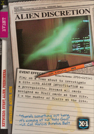 ALIEN DISCRETION