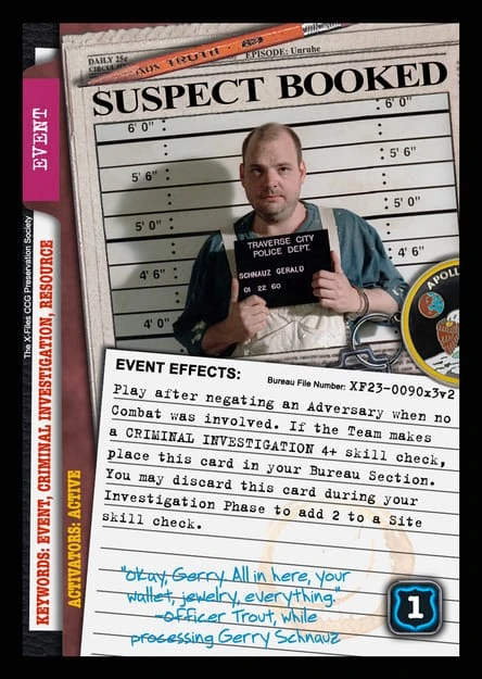 Suspect Booked