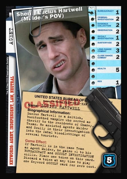 Sheriff Lucius Hartwell (Mulder's POV)