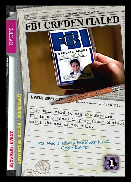 FBI Credentialed