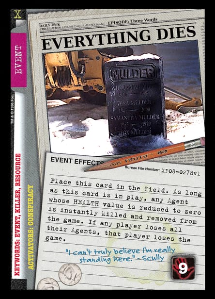 Everything Dies