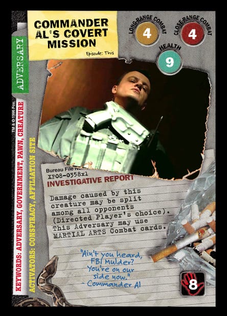 Commander Al's Covert Mission