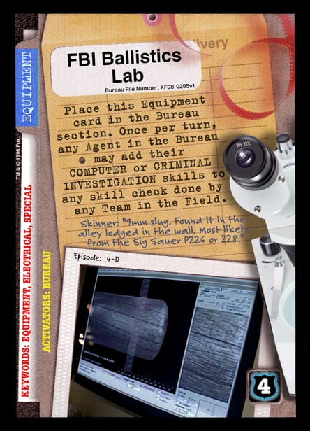FBI Ballistics Lab