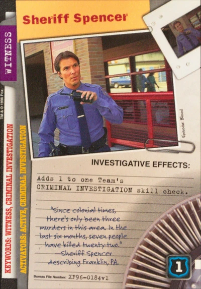 Sheriff Spencer