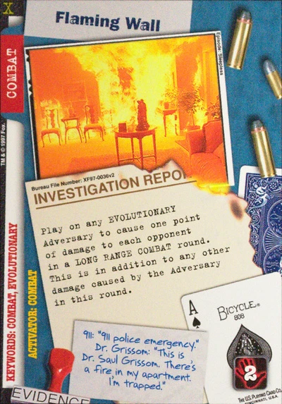 Flaming Wall
